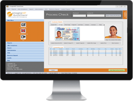 Payroll Check Cashing Software